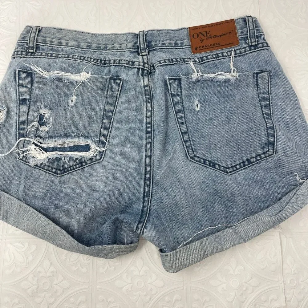 One Teaspoon Denim Shorts Sz 27